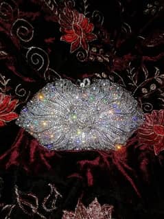 imported bridal clutch.
