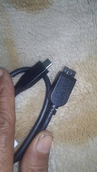 USB C 3.1 Gen 2 external hard drive cable 3