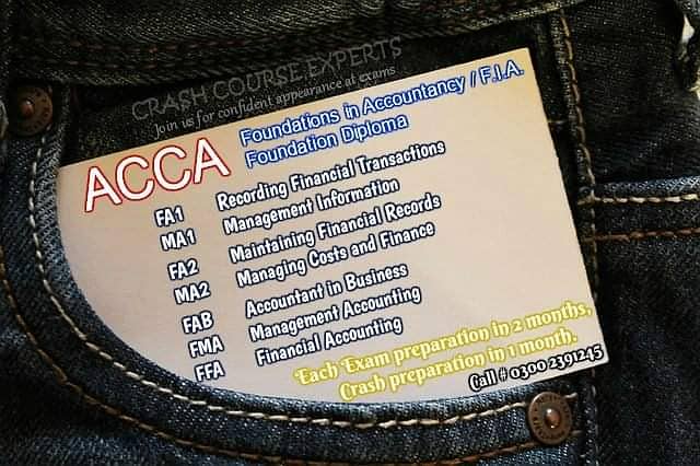 CA ACCA ICMA O/A Level's private exam preparation in shortest time 0