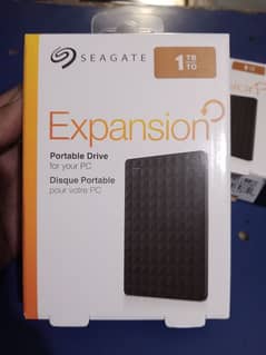 1-TB Seagat External Hard Drive BoxPack 1Year Warranty Delivery Avaibl 0