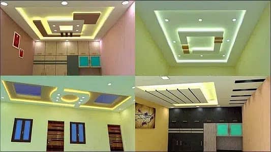 false ceiling plaster of paris pop Home Decoration