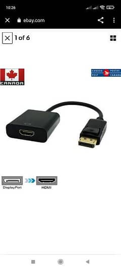 dp to hdmi adapter cable &adapter
