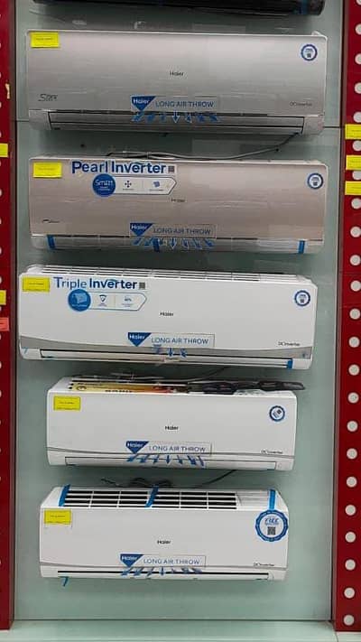 Haier and Candy Inverter AC hot and cool All Models Availble