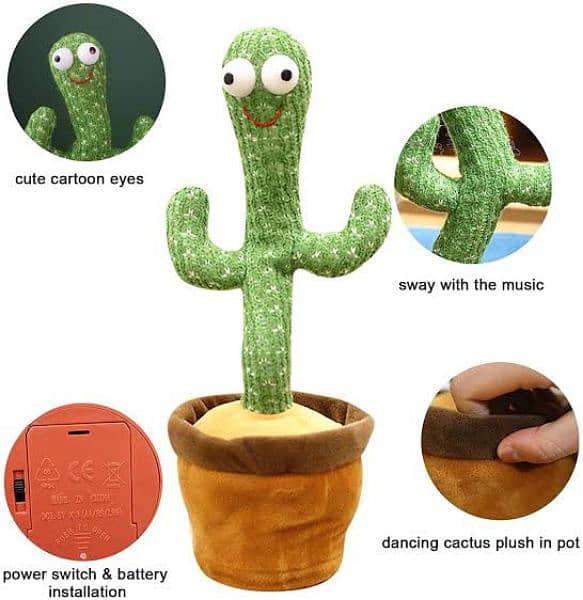 Dancing & Talking Cactus 2