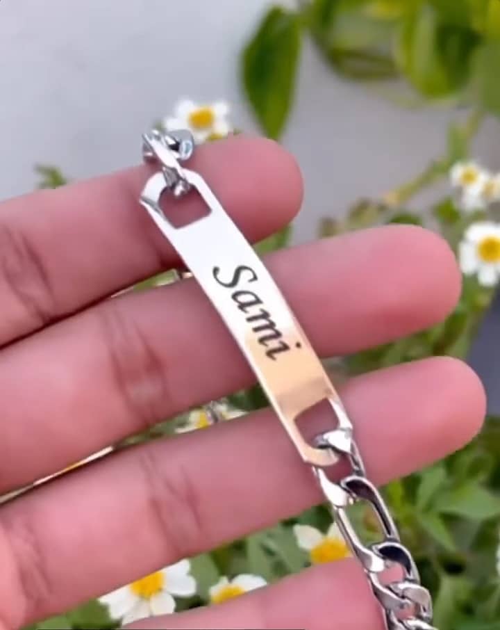 Bracelet with or without name 1