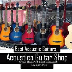 Best guitar collection at Acoustica Guitar Shop