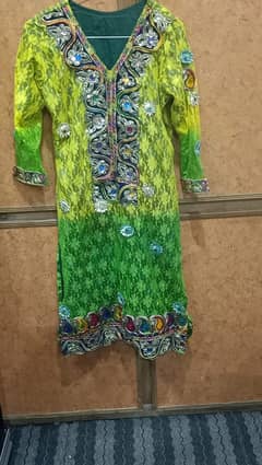 Mehndi Dress / Mayoon Dress 3 Piece Only 3 Hours Used 0