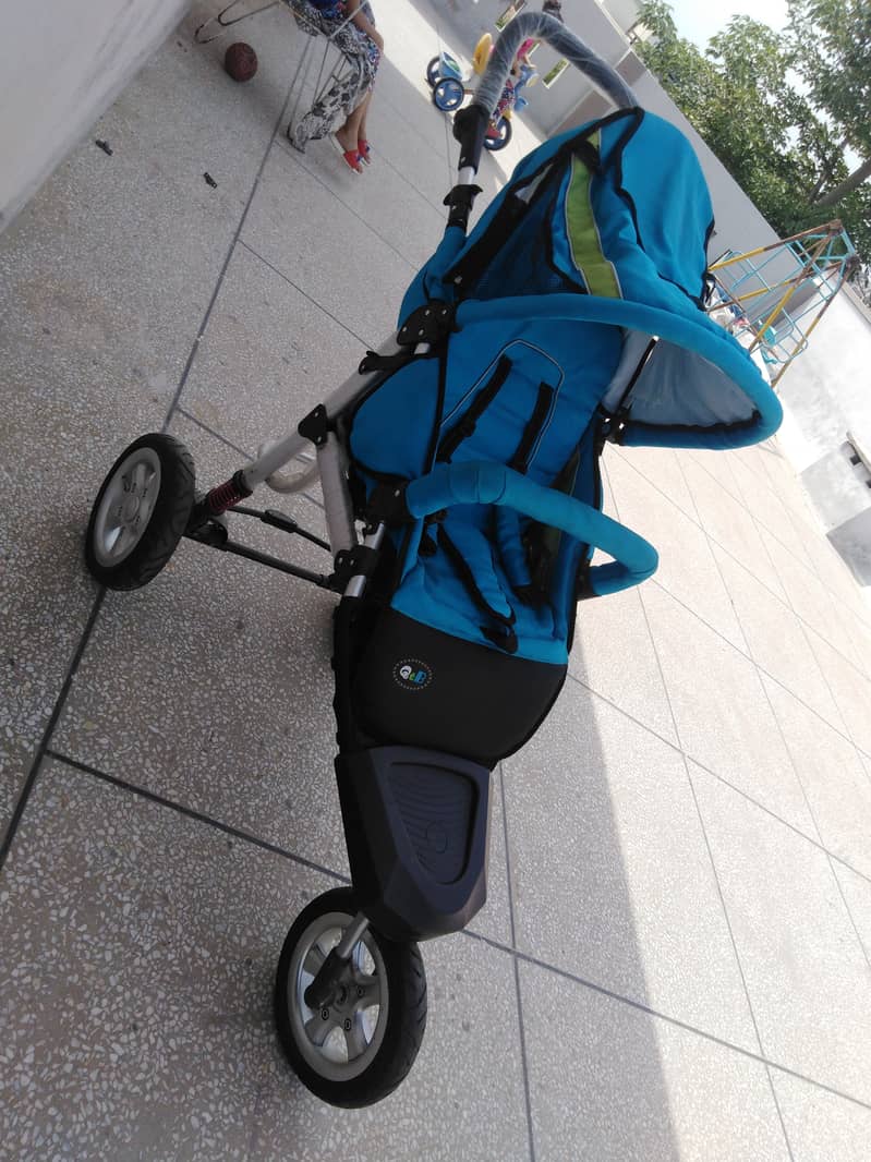 3 wheel Baby Stroller - Shock Folding Tricycle - Latest Design 4