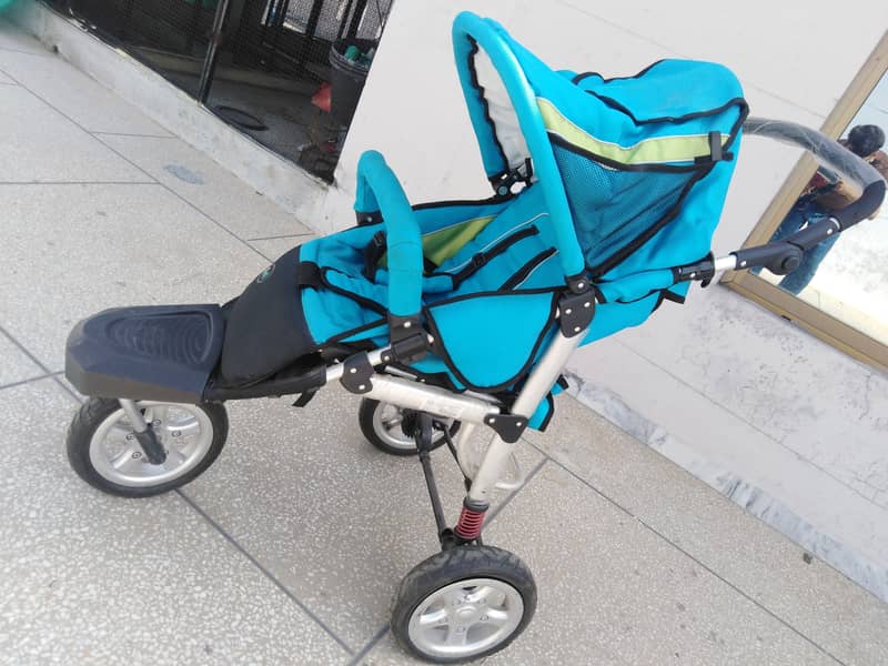 3 wheel Baby Stroller - Shock Folding Tricycle - Latest Design 11