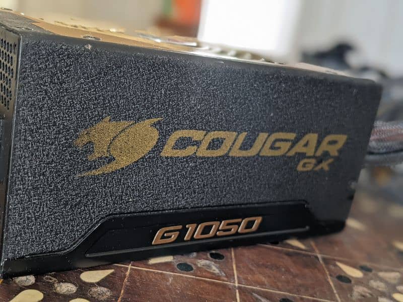 CaugarGX G1050w semi modular powerful 80plus Gold PSU (power supply) 6