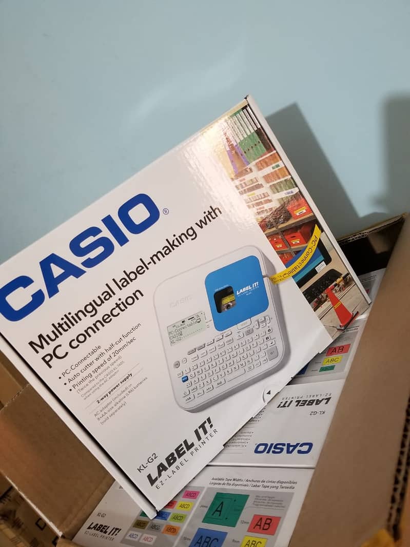 casio box pack label printer nd cartridges available in wholesale pric 2