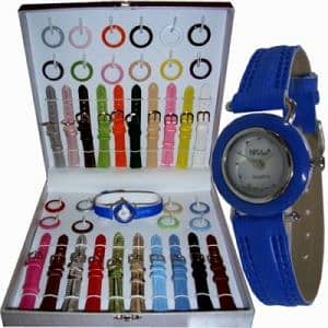 watch for Ladies With 21 Color Strap