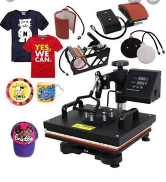 Sublimation Mug T-Shirts Printing Business Setup with Training 2