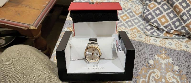 Tissot Automatic Gold Bezel watch brought from Germany. 2