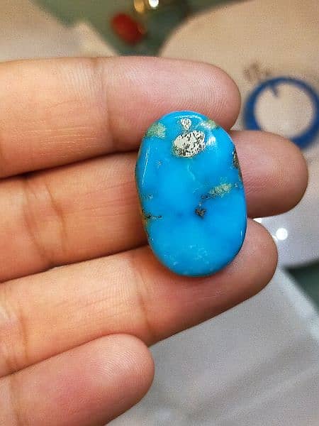 FEROZA TURQUOISE STONE GEMS 11