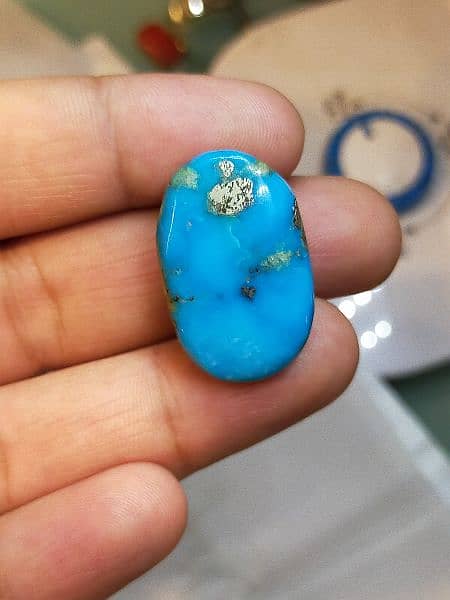 FEROZA TURQUOISE STONE GEMS 12