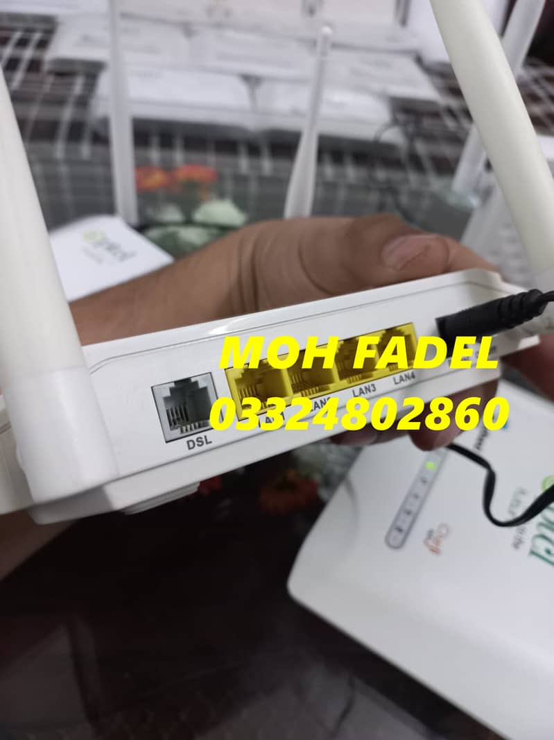 Ptcl Modem - ZTE - H168-N  - PTCL high Speed ADSL n VDSL Wifi Modem 2