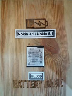 Nokia 3.1 Nokia 5.1 Battery Original Replacement Price in Pakistan 0