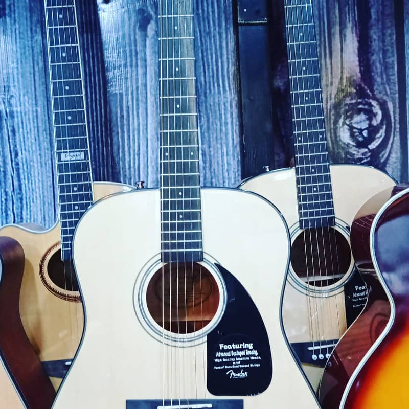 Fender guitars collection at Acoustica Guitar Shop 1