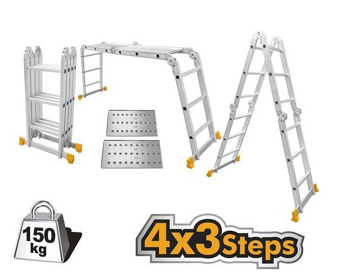 imported good quality aluminum foldable ladder with 6 months warranty 2