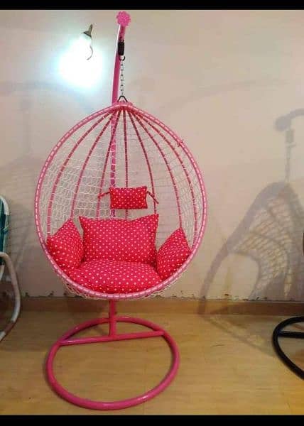 Premium Customized Hanging Swing Chair (With Same Color Of Stand) 3