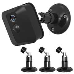 Wasserstein Black Swivel Tilting Security Camera Universal Mount