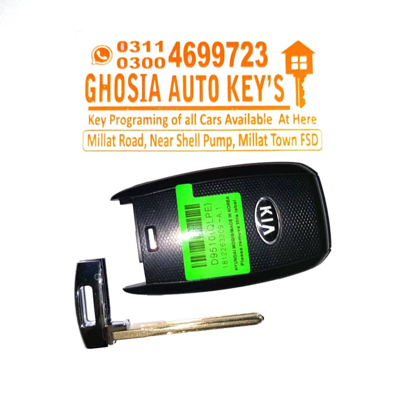 KIA sportage smart key 1