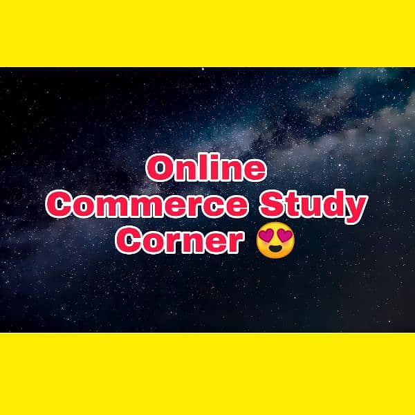 Online Classes For Commerce 0