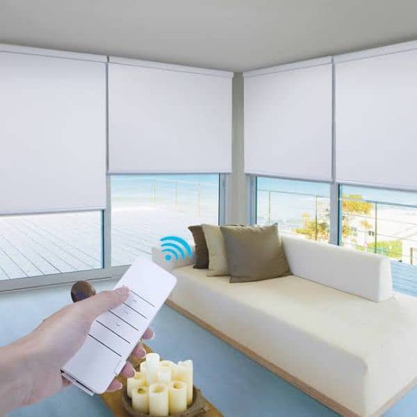 Window Blinds | Curtain Motor | Remote Control & Wifi 0