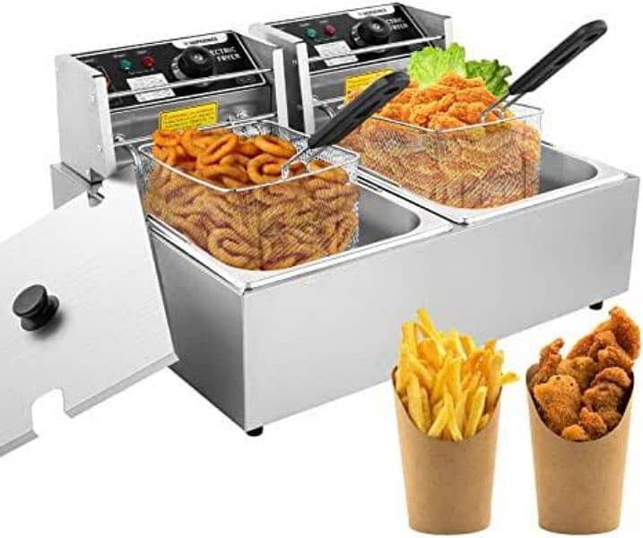 Professional Electric 12L Deep fryer 1