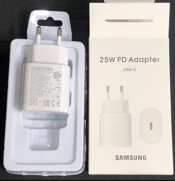 Samsung superfast 100% Original Charger 25watt Type-C adapter adaptor 2