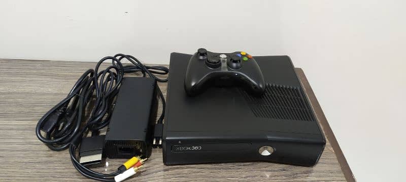 Xbox 360 Slim Black 250 Gb Jtag 1