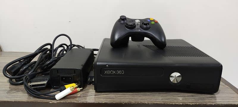 Xbox 360 Slim Black 250 Gb Jtag 3