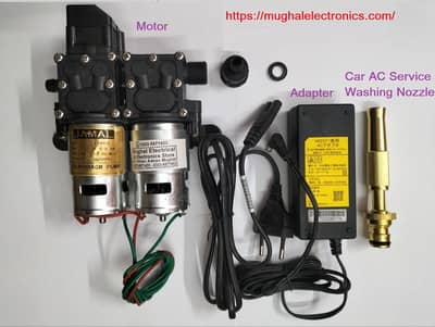 DC 12V Car Wash Double Motor Pressure 