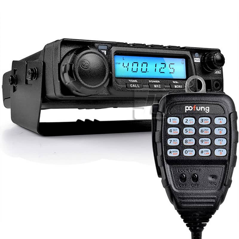 New Car Mobile Wireless Vehicle Radio FM 50W BF-9500 UHF Walkie talkie 7