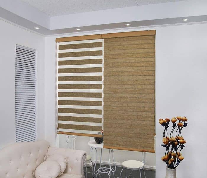 window blinds,wall papers,wooden floors, glass papers 6