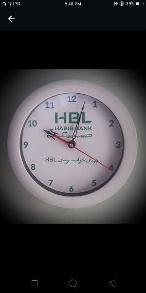 customize wall clock printing promotional advertising 1