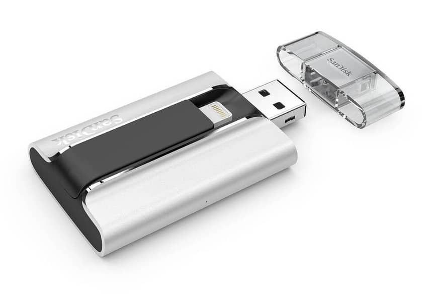 Flash Drive SanDisk 64GB iXpand USB 2.0 (OTG) 2