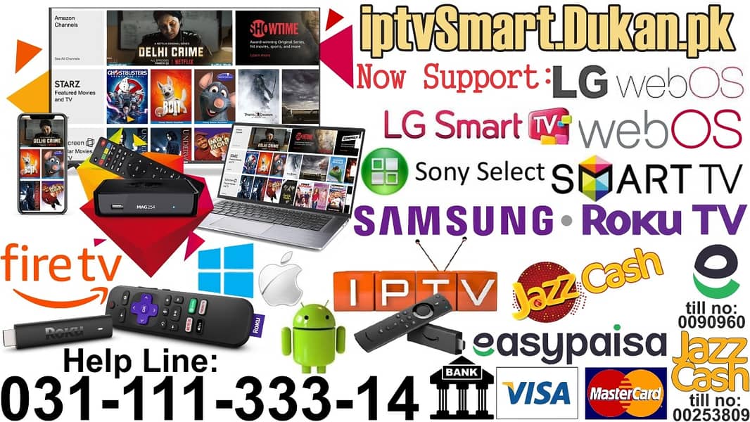 iptv Services - 4k hd fhd UHD Tv - 3D Dubbed Movies - All Web Series 3