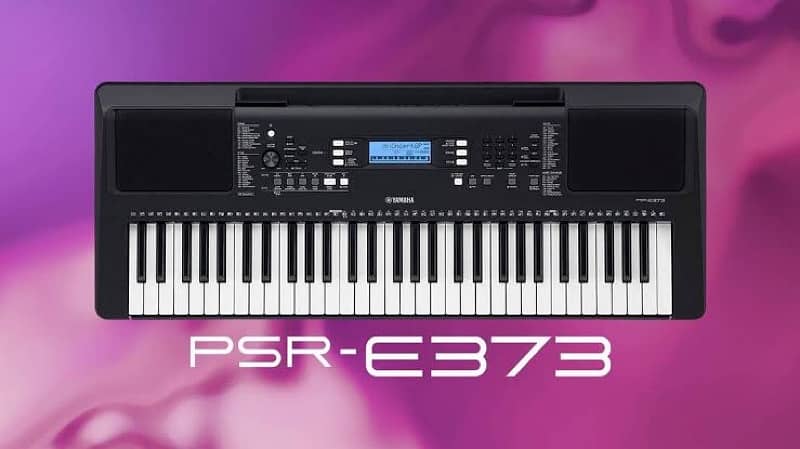 yamaha Psr E373  portable Electric keyboard | 61 keys | Grand Piano 0