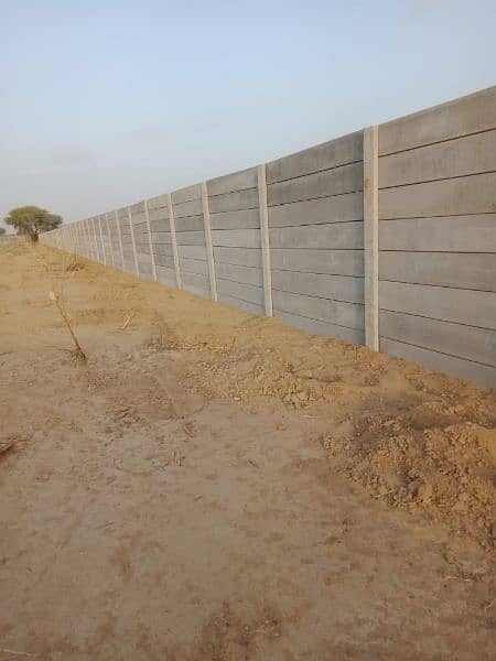 Precast boundary wall # boundary wall  03212941485 2