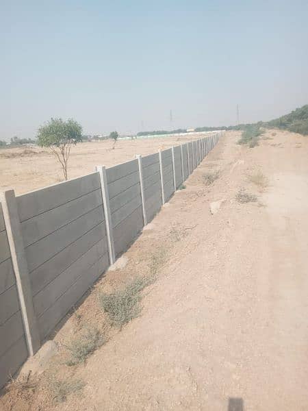 Precast boundary wall # boundary wall  03212941485 4