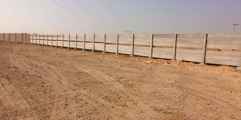 Precast boundary wall # boundary wall  03212941485 7