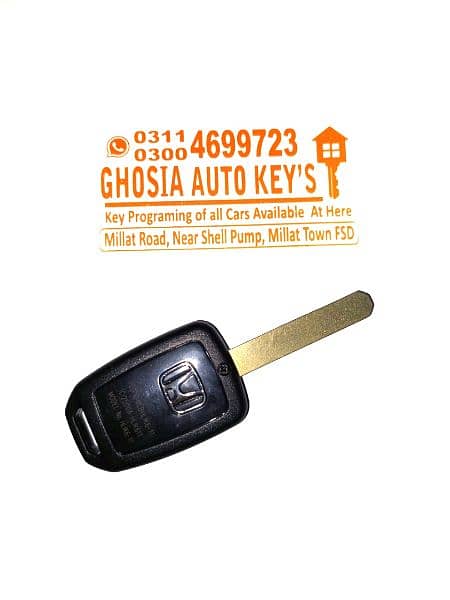 HONDA BRV remote key 2