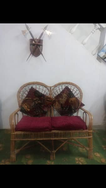 Cane sofa set bamboo set 03339618551 2