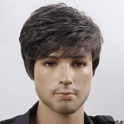 Cap Wig Hair For Mens 6