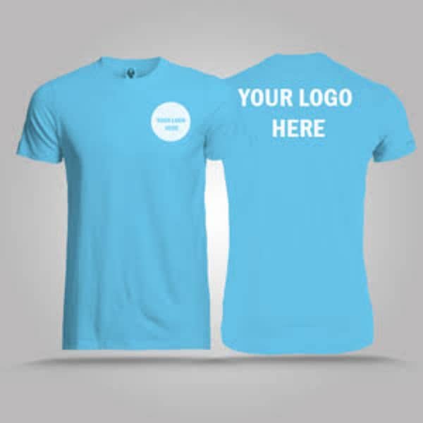 T. shirt - logo printed, bulk quantity available 2