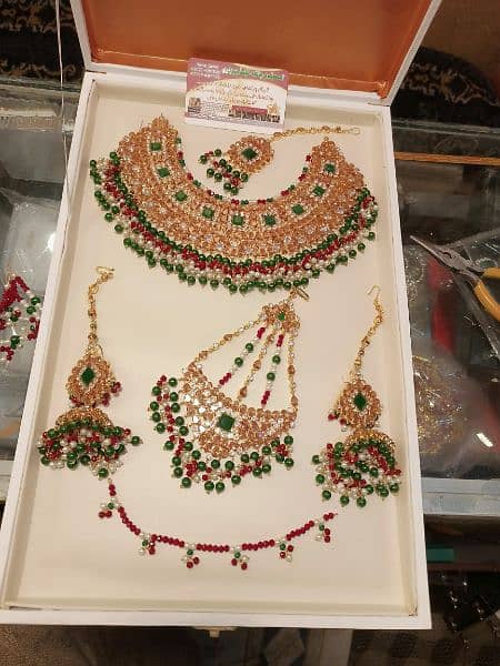 BRIDAL Zarkoon jewellery Hand Made jasi Jewellery Wasa rate Hoga 14