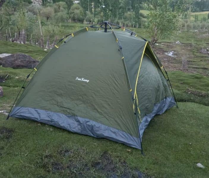 Auto Popup Camping Tent 6x6 Feet. 0