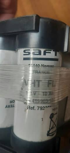 SAFT (Rechargeable Battery Cell)16440 Nersao FRANCE VHT FL 1.2 V